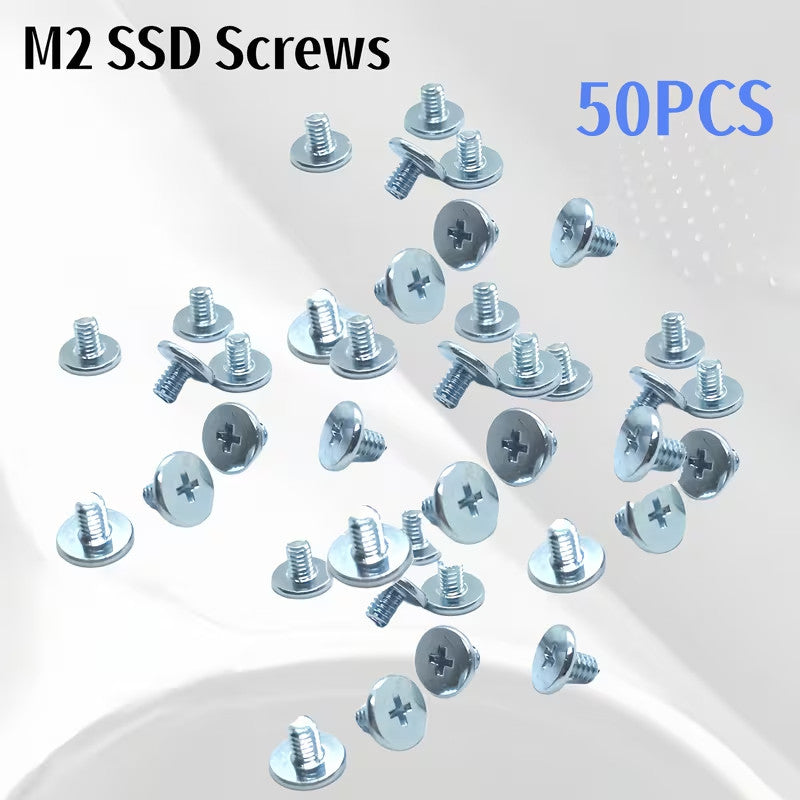 KIT 50 VITI SSD M2 NVME NGFF M2x3x5 MONTAGGIO SSD PC SCHEDA MADRE