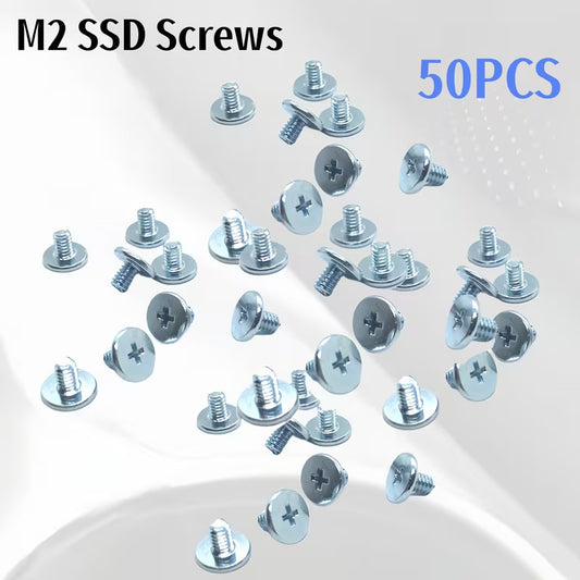 KIT 50 VITI SSD M2 NVME NGFF M2x3x5 MONTAGGIO SSD PC SCHEDA MADRE