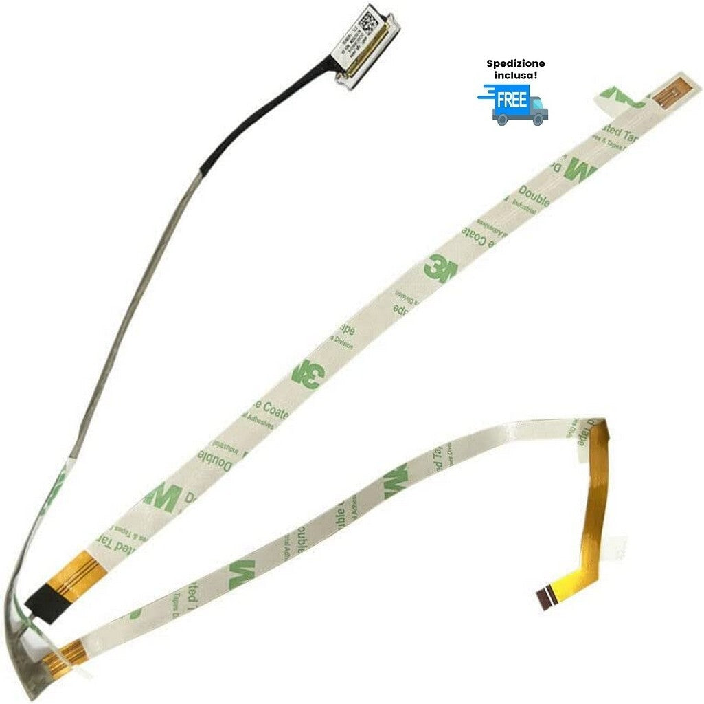 CAVO FLAT VIDEO LENOVO THINKPAD T480S RGB DISPLAY CABLE LED DC02C00BQ10