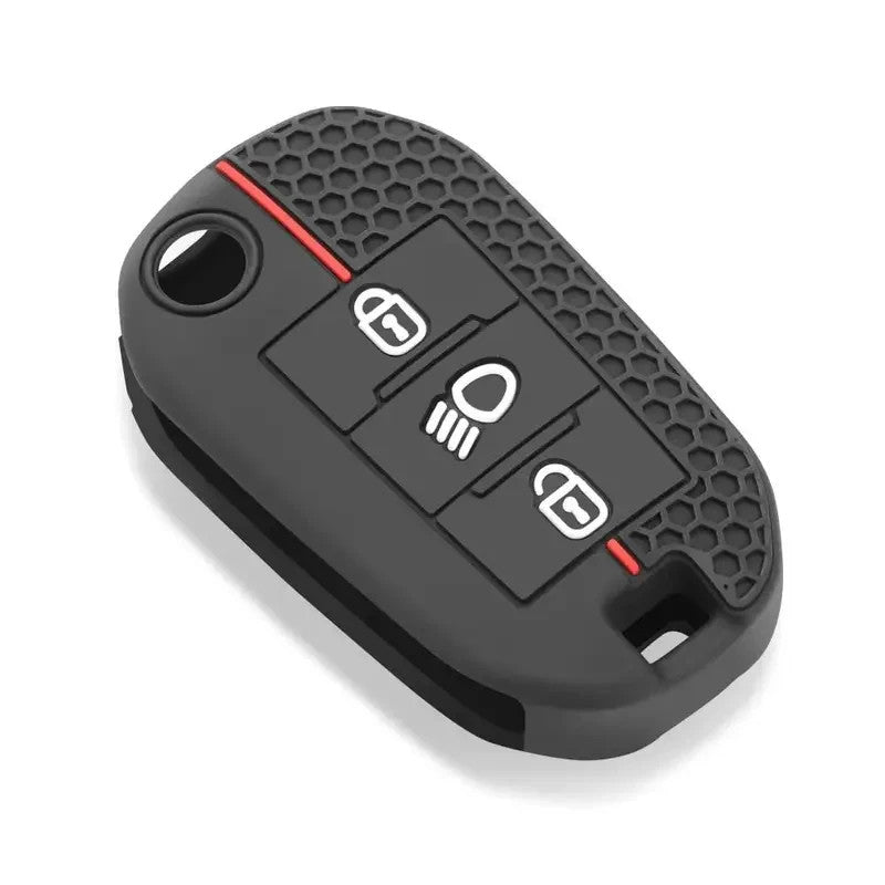 Cover chiave portachiavi in silicone Peugeot 508 301 2008 3008 408 Citroën C3 C4