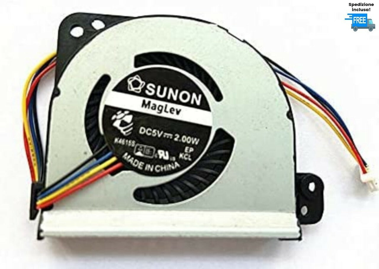 VENTOLA TOSHIBA PORTAGE  SATELLITE Z830 Z835 Z930 Z935 FAN COOLER CPU 4 PIN
