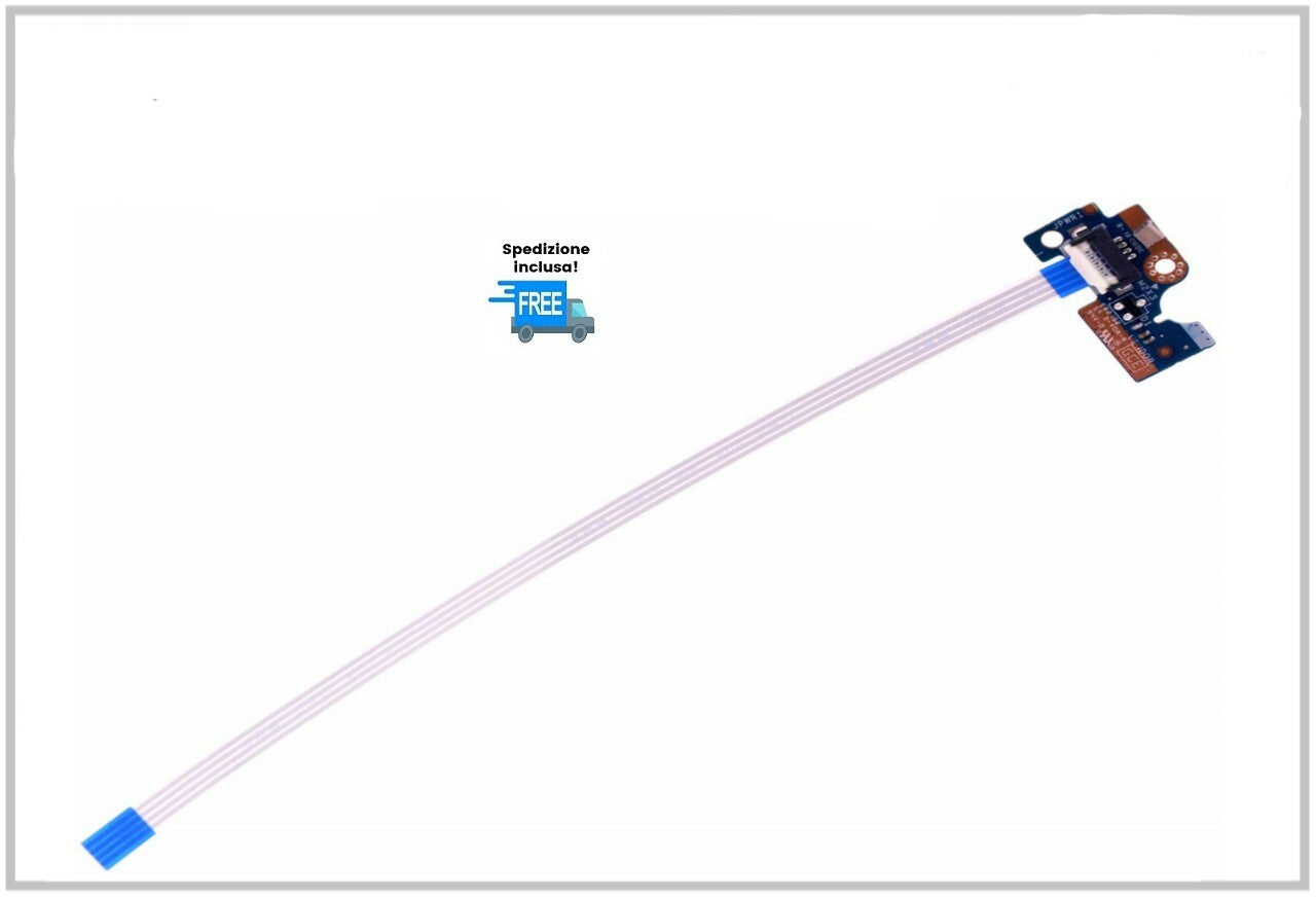 POWER BUTTON PULSANTE TASTO HP 250 G6 HP 255 G6 HP 15-BS 15T-BR 15-BW  LS-E791P