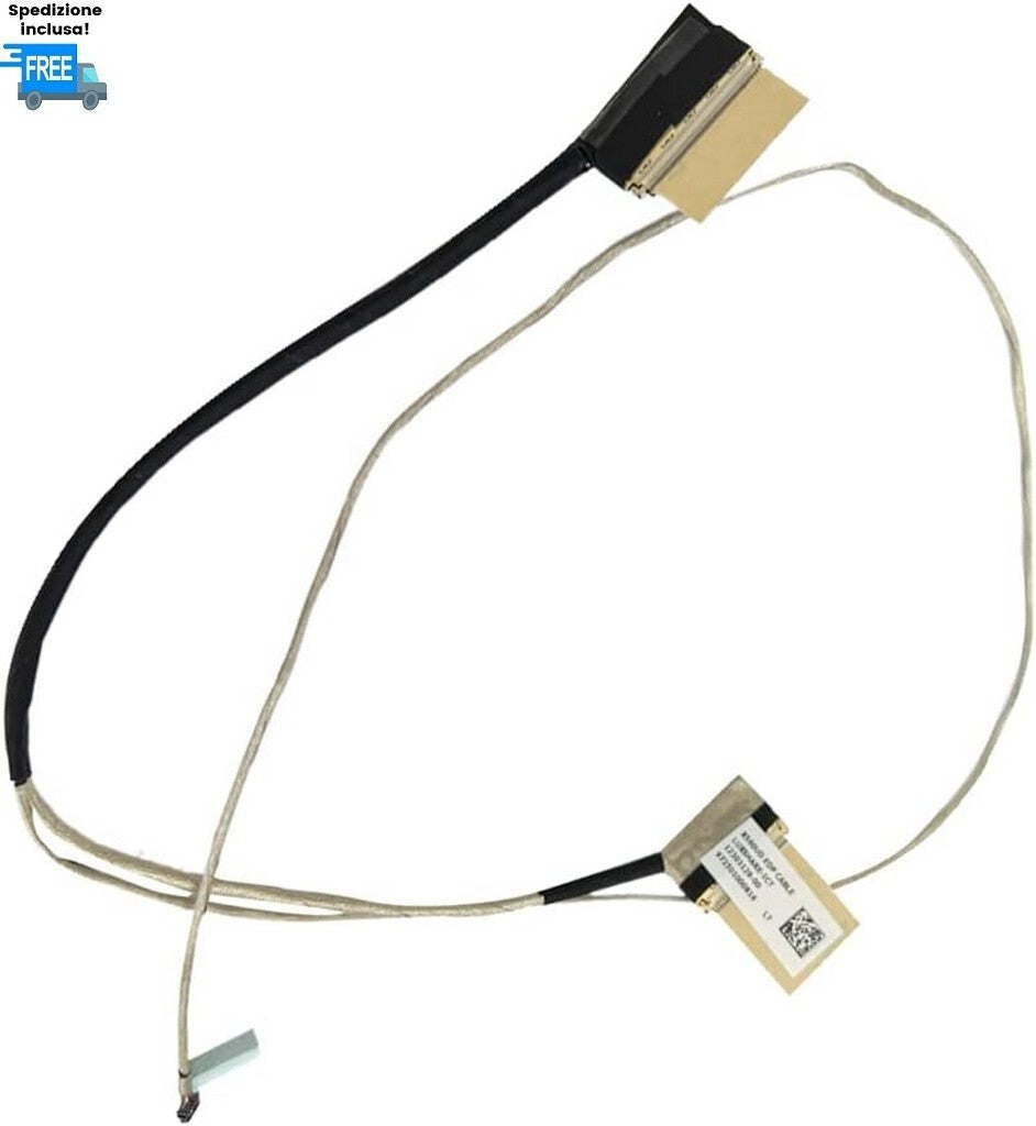CAVO FLAT VIDEO ASUS  X560 X560U X560UD LED CABLE FLEX 30 PIN 12303129-00
