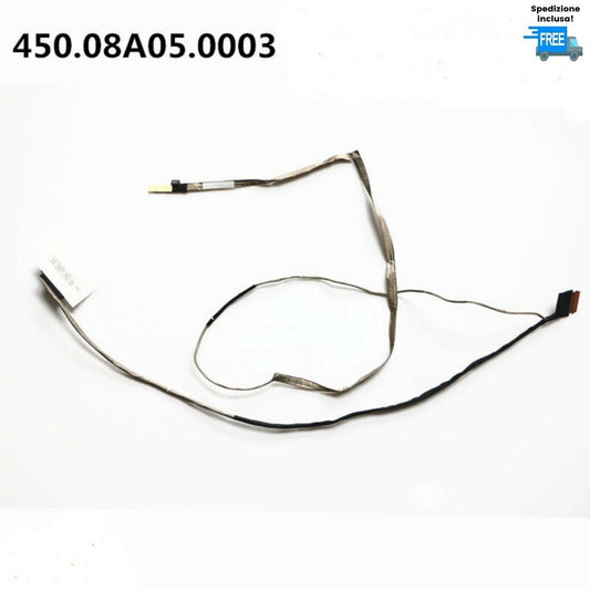 CAVO FLAT DISPLAY LENOVO V110-14 V110-14ISK LV114 LED p/n: 450.08A05.0003 NUOVO