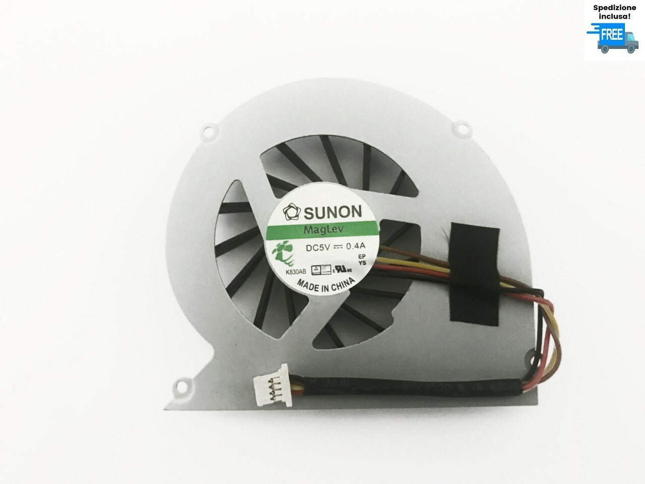 VENTOLA PER ACER ASPIRE 4830T 4830G 4830TG  FAN COOLER SUNON  4 PIN