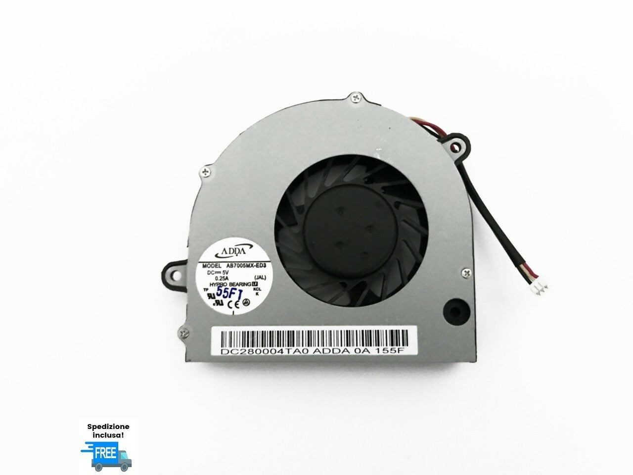 VENTOLA ACER ASPIRE 7739Z 4230 4630Z 4730Z 4735 7339  FAN COOLER NUOVA 3 PIN