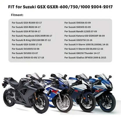 3D TANK CAP STICKER SUZUKI GSXR 600 / 750 /1000 SV1000 SV650