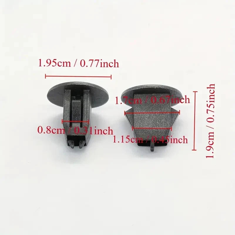 10 clip fissaggio rivestimento portellone Volvo S40 S60 S80 OEM 9468278