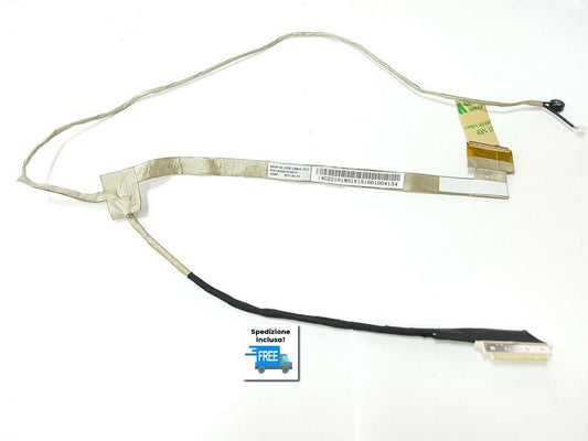 CAVO FLAT VIDEO ASUS N43 N43J N43JF N43SM N43SL P/N 14G22101801V CABLE FLEX LED