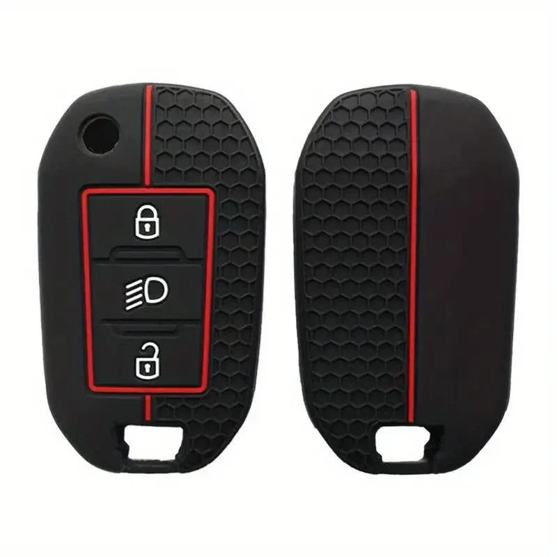 COVER CHIAVE 3 TASTI CITROEN C3 C4 C5 C8 BERLINGO PEUGEOT 208 308 407 508 3008