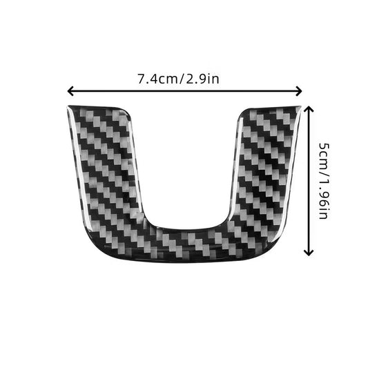 COVER CORNICE DECORAZIONE VOLANTE EFFETTO FIBRA DI CARBONIO VW PASSAT CC TIGUAN