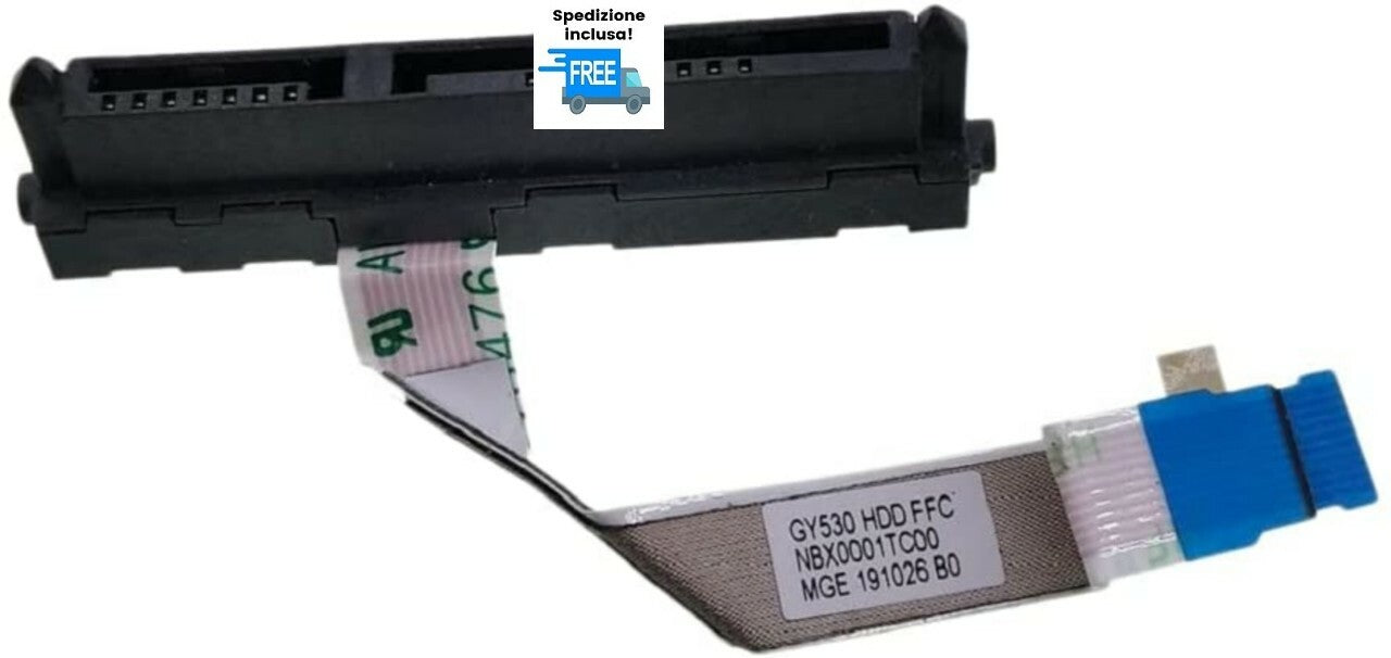 CONNETTORE HARD DISK SATA LENOVO IDEAPAD GAMING 3 15ARH05 15IMH CAVO NBX0001TC00