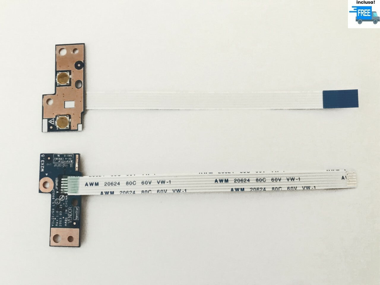 LENOVO G500S G505S G510S G400S INTERRUTORE POWER BUTTON BOARD TASTO LS-9902P
