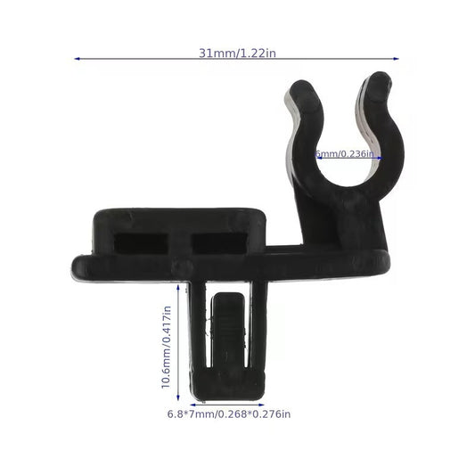 CLIP SUPPORTO ASTA COFANO ISUZU TFR TROOPER HOLDEN RODEO CHEVROLET LUV VAUXHALL