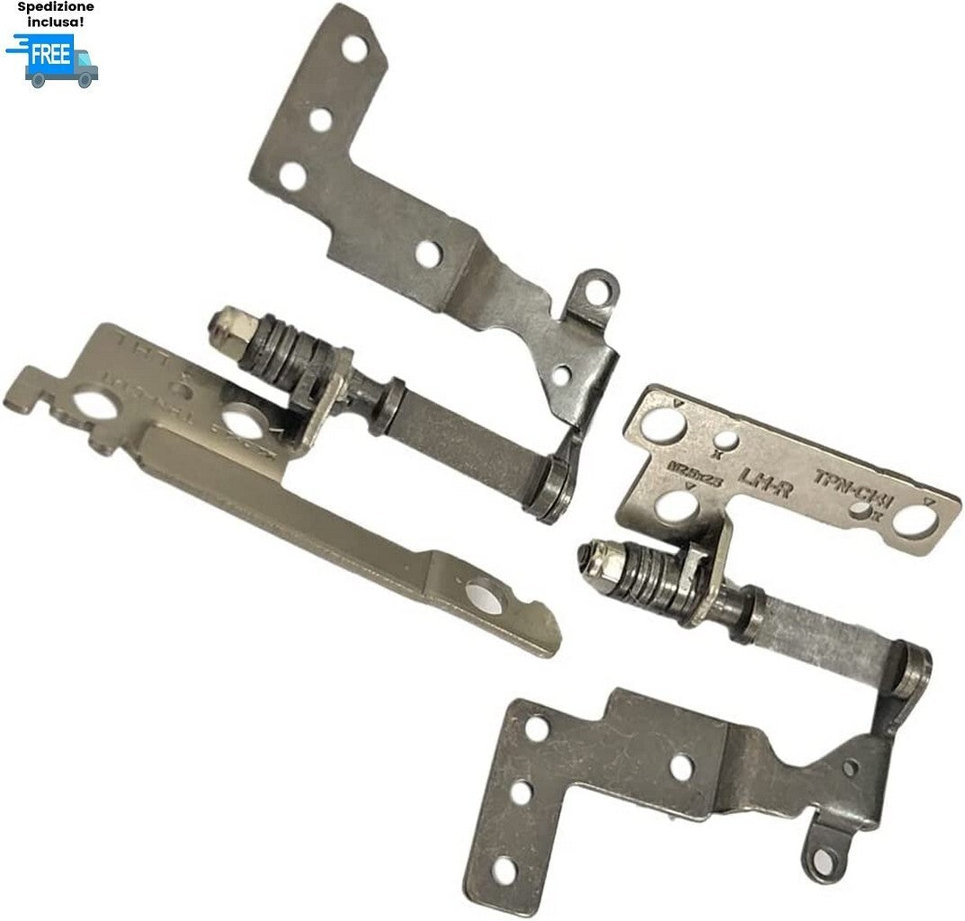 COPPIA CERNIERE NUOVE HINGE  HP PAVILION 15-DK  C141  SINISTRA E DESTRA
