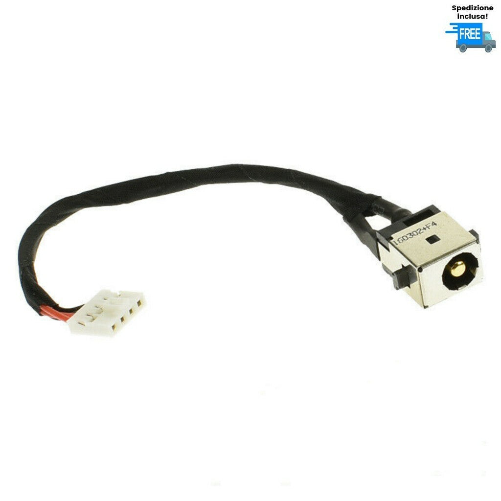 JACK ASUS K46 S405CA  DW624 CONNETTORE ALIMENTAZIONE DC POWER IN 4 PIN