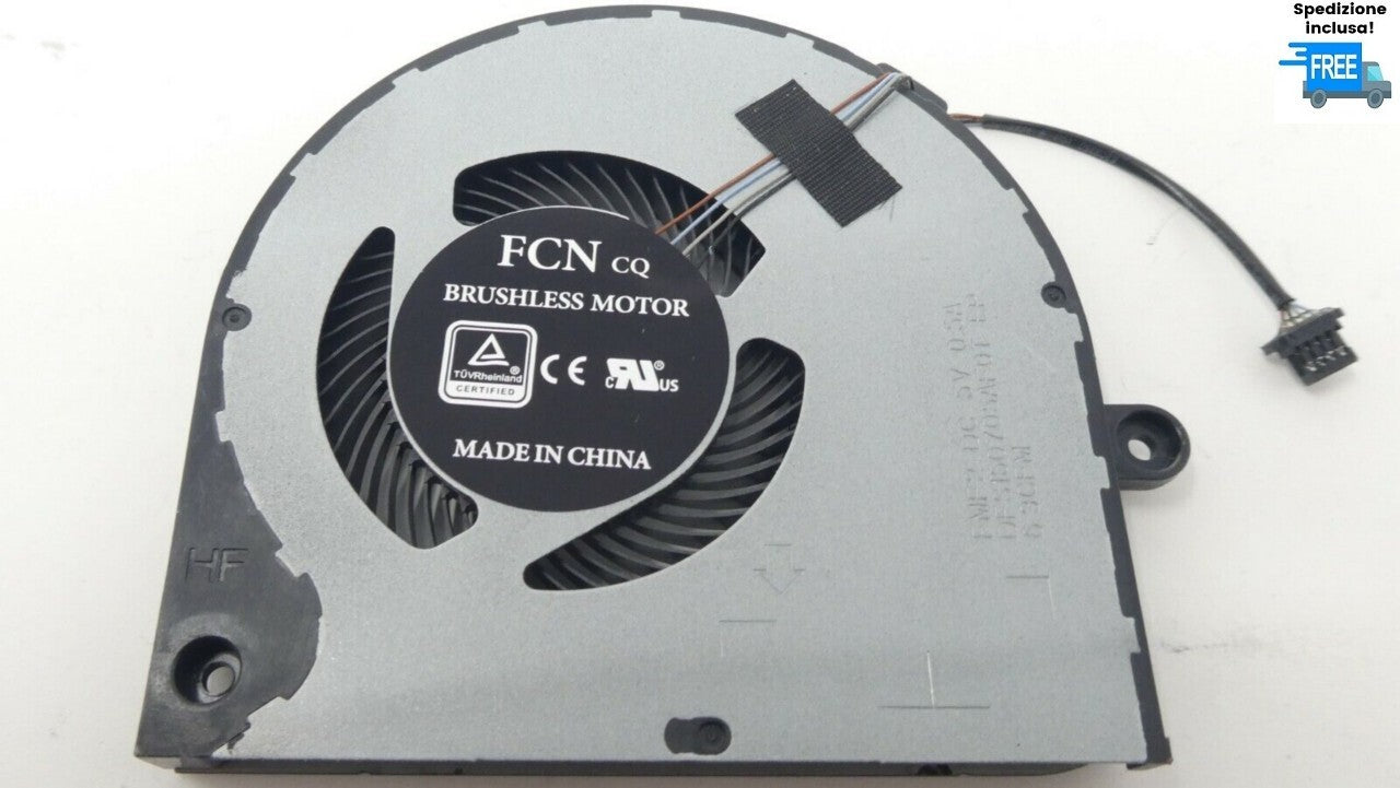 VENTOLA  GPU DELL VOSTRO 7500 7501 0YND40 FAN COOLER NUOVA 4 PIN  VERSIONE 2