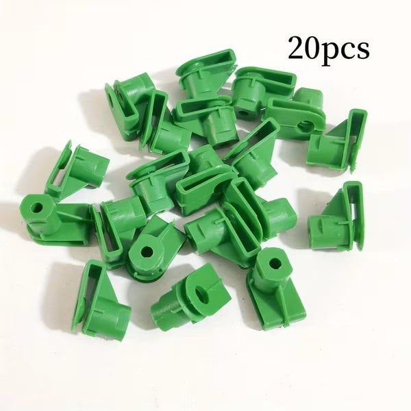 20 pezzi Clip fissaggio pannelli auto Larcmy con sede per vite autofilettante
