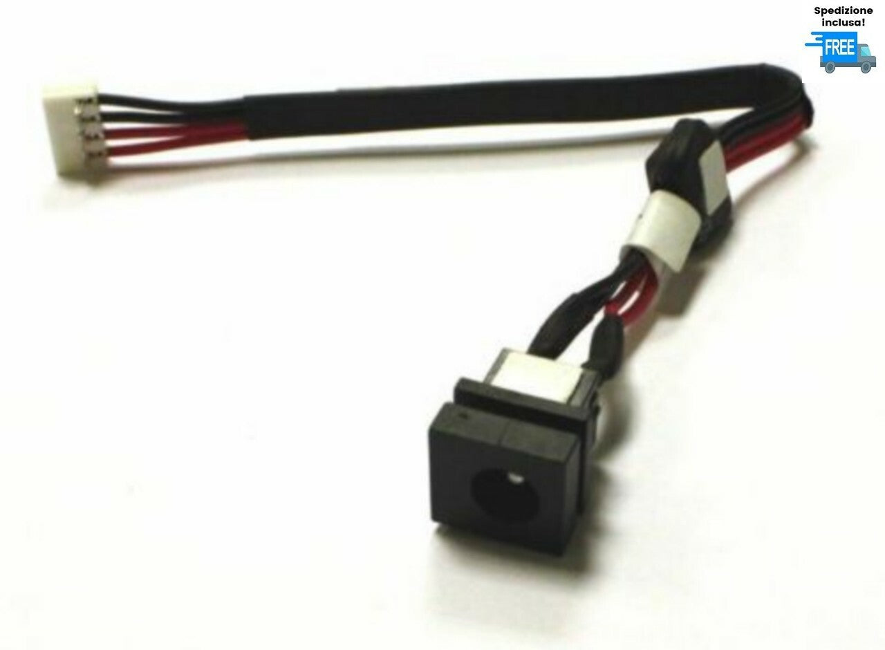 JACK DELL INSPIRON 1425 1427 1428 DW305 CONNETTORE ALIMENTAZIONE DC IN 4 PIN