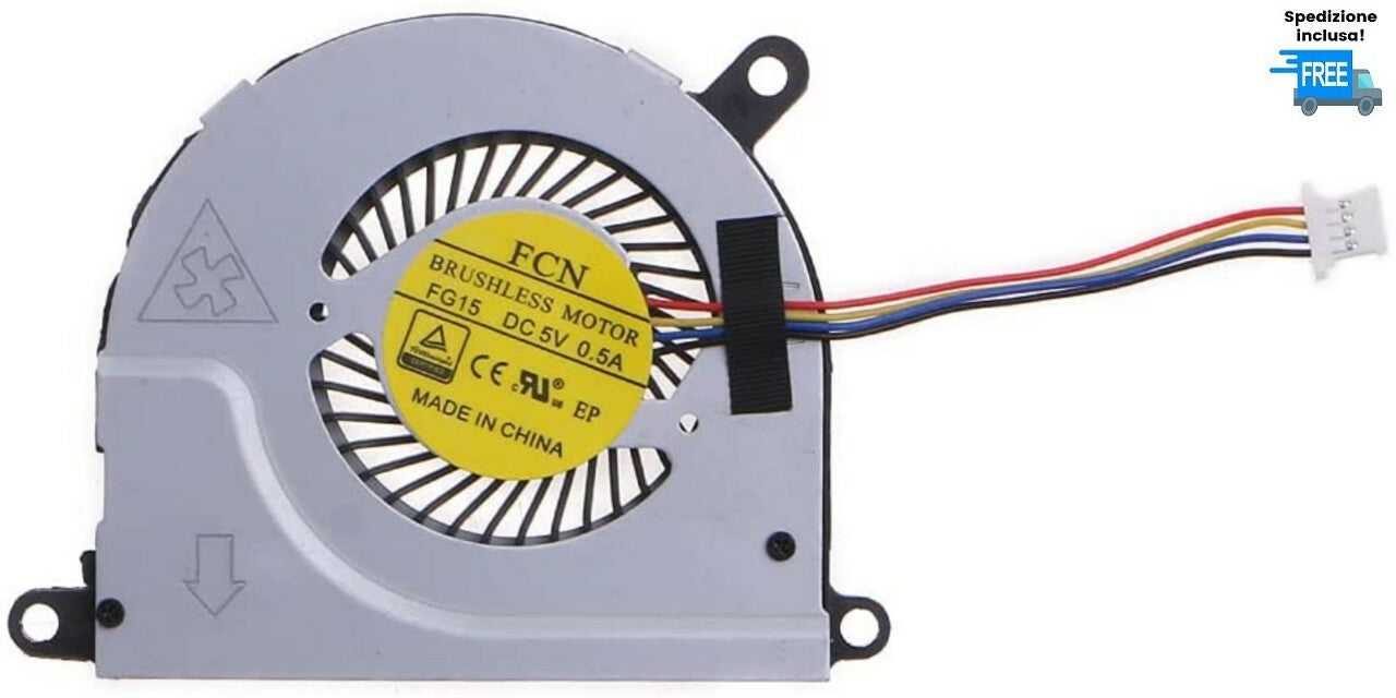 VENTOLA HP PROBOOK 430 G2  435 G2  NUOVA CPU FAN COOLER  4 PIN