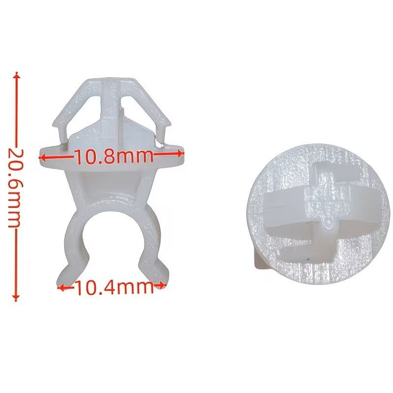1 CLIP ASTA COFANO MOTORE PER HONDA CIVIC JAZZ FIT ACCORD 91503SS0003 SUPPORTO