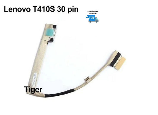 CAVO FLAT DISPLAY LENOVO THINKPAD T410S T410si T400S  LED 45M2948 50.4FY01.002
