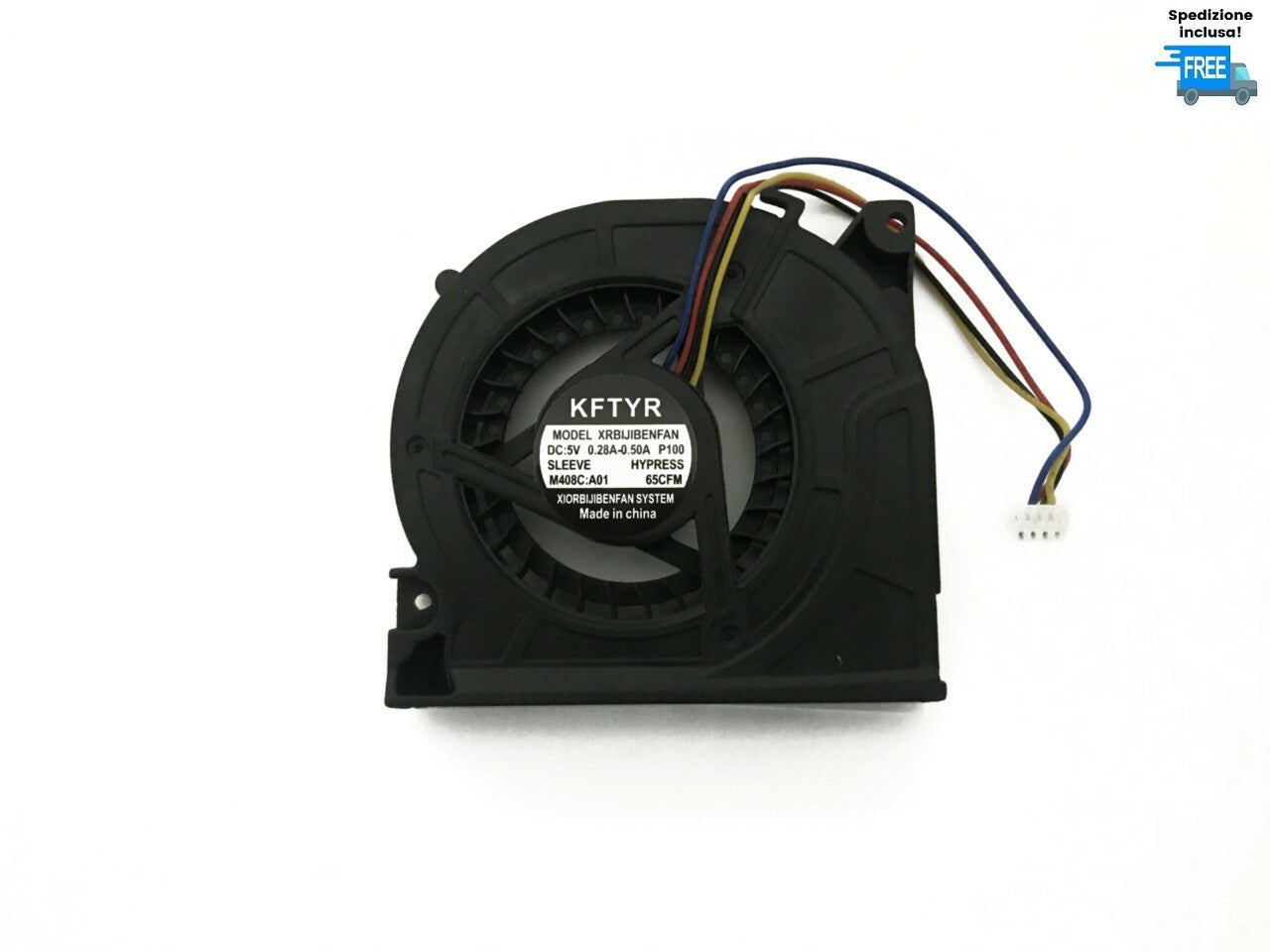 VENTOLA LENOVO Y510 Y510a Y510m F51 Y530 FAN NUOVA 4 PIN