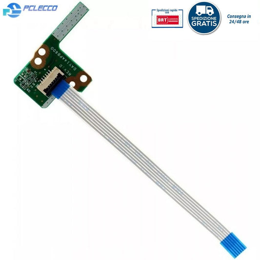POWER BUTTON BOARD TASTO PULSANTE HP 15-P 15-K  14-P 17-P DAY14APB6D0 CON FLAT