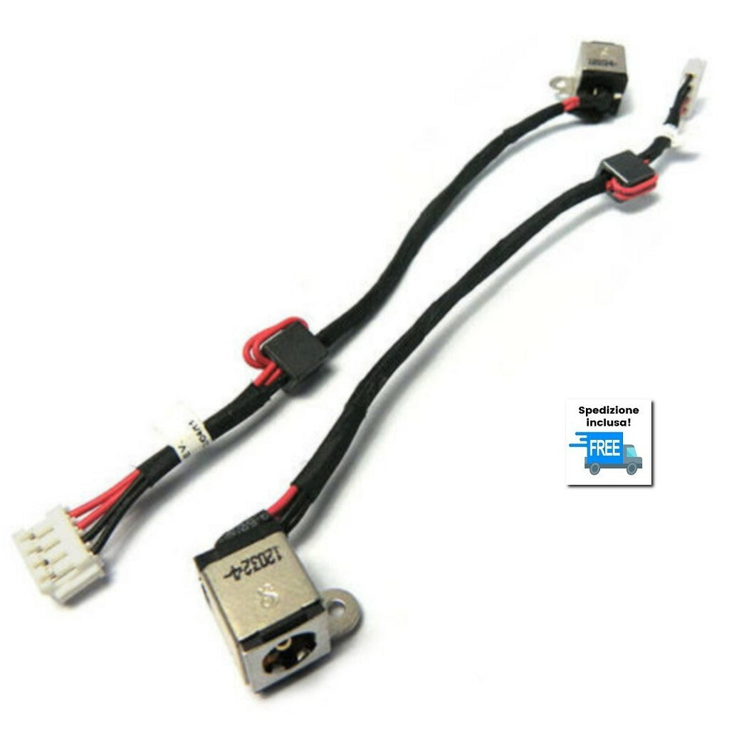 JACK LENOVO IDEAPAD Y510P  DW614 CONNETTORE ALIMENTAZIONE DC POWER IN 4 PIN