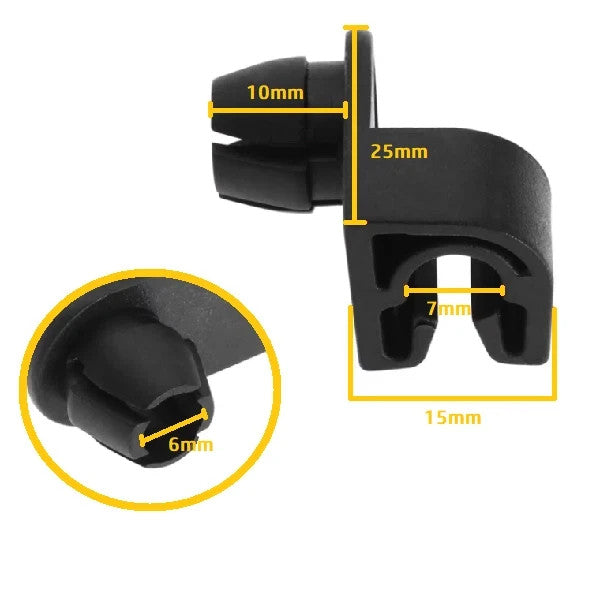 Clip supporto asta inferiore cofano motore  per Peugeot 2008 208 301 308 Citroën