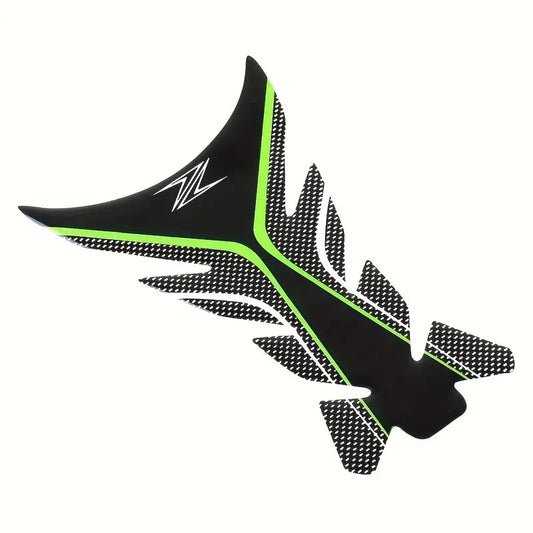 ADESIVO PROTEZIONE SERBATOIO 3D COLORE FIBRA DI CARBONIO STICKER PER KAWASAKI