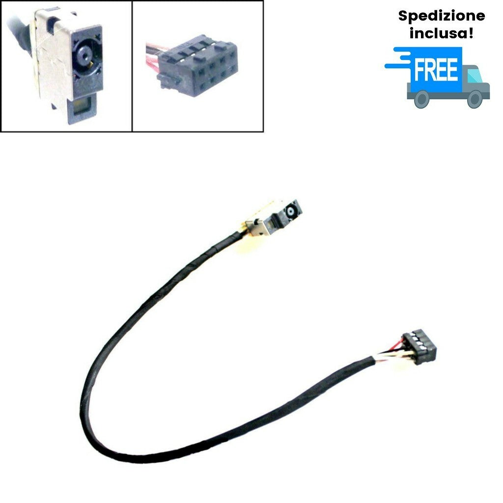 JACK HP PAVILION 15-R HP 15-G  CONNETTORE ALIMENTAZIONE  DC POWER IN