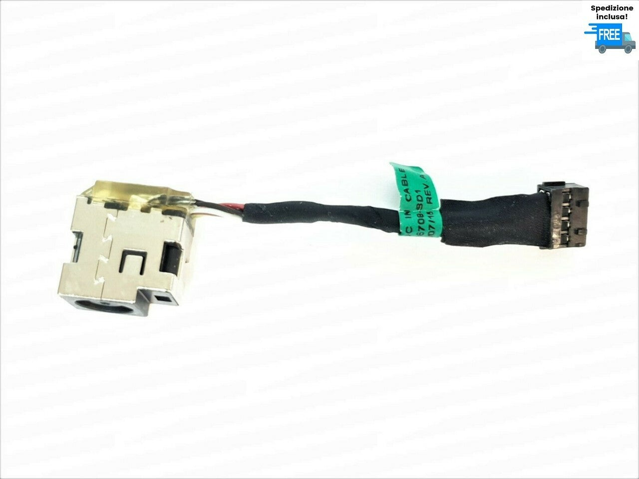 JACK HP PAVILION G4-2200LA G4-2275DX G4-2000 DW445 CONNETTORE DC POWER IN 8 PIN