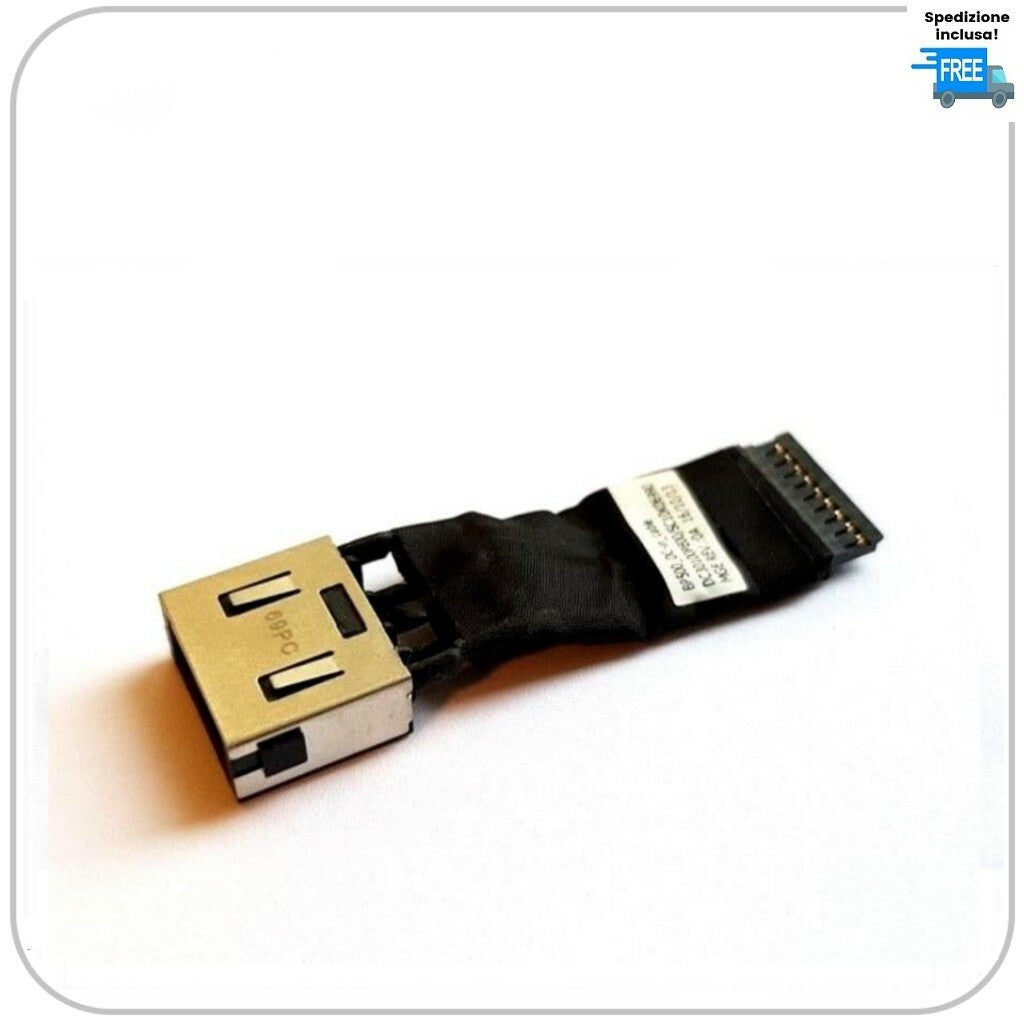 JACK LENOVO P50 BP500  DC30100PJ00 DW896 CONNETTORE ALIMENTAZIONE DC IN 9 PIN