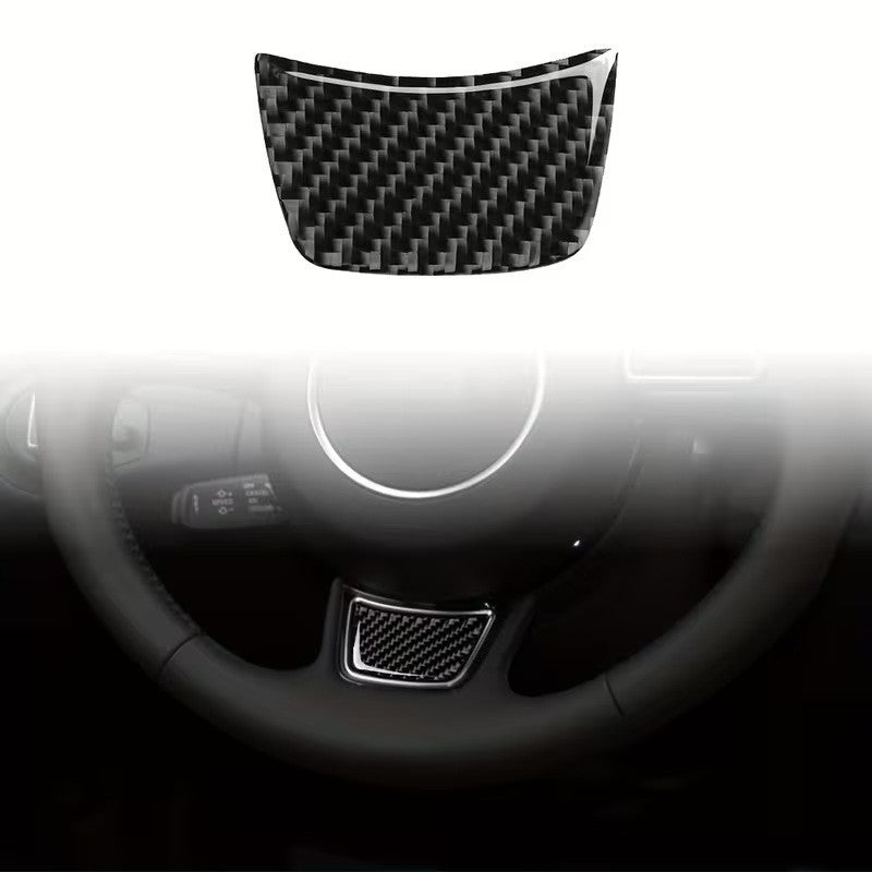 COVER VOLANTE INFERIORE AUDI A3 A4 A6 A7 Q3 Q5 Q7 CORNICE ADESIVO DECORATIVO