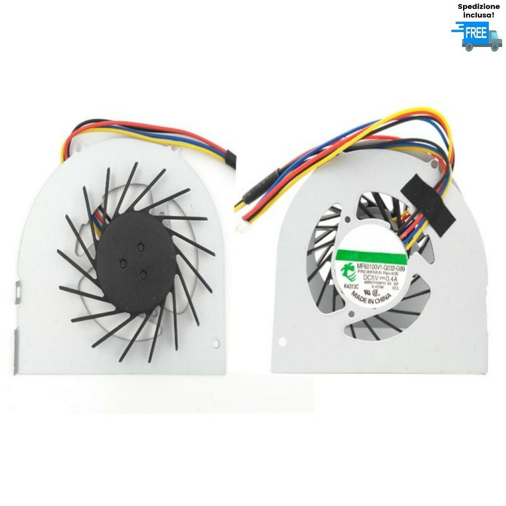 VENTOLA LENOVO IDEACENTRE Q100 Q110  Q120 Q150 FAN COOLER NUOVA 4 PIN