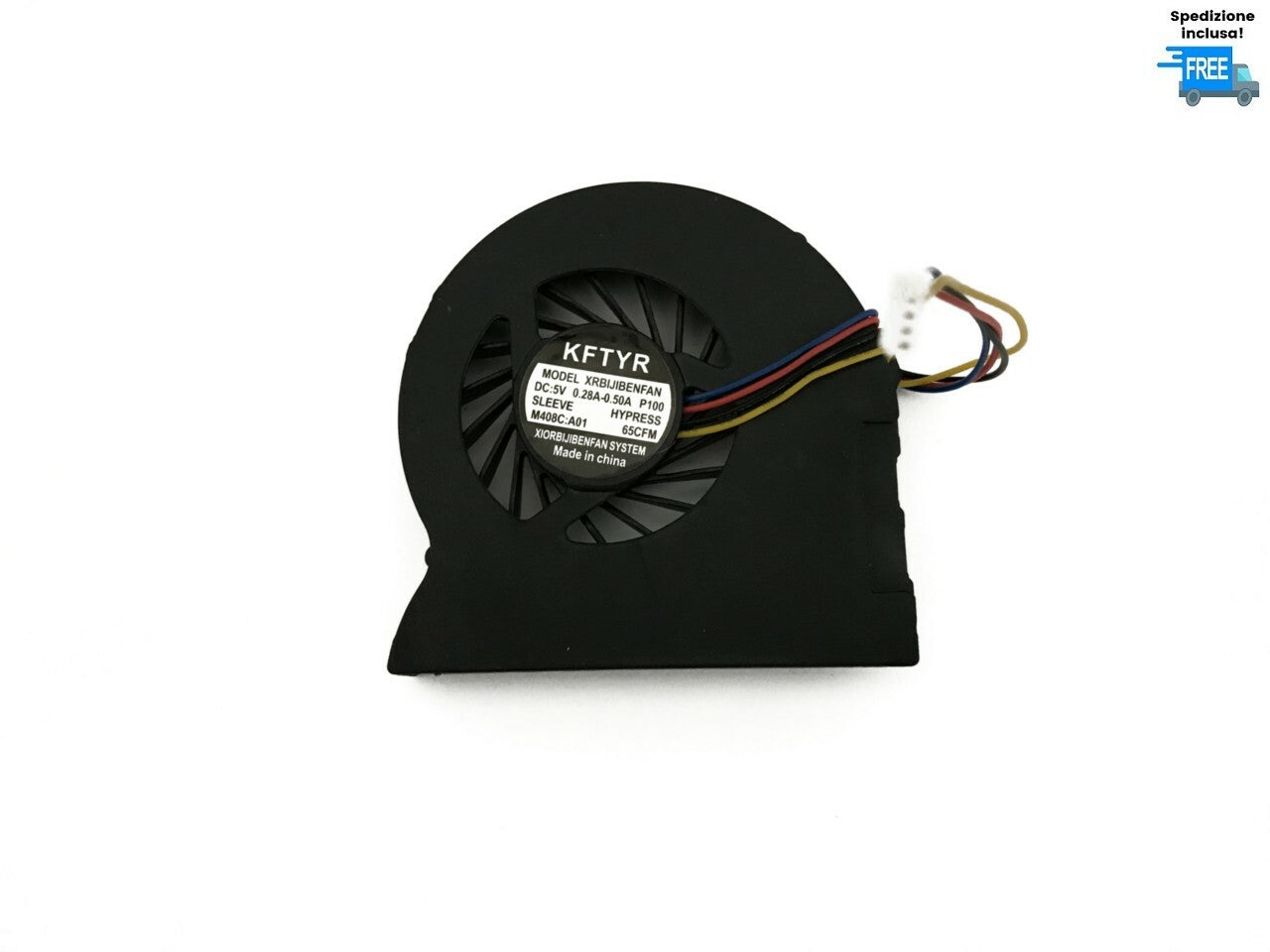 VENTOLA LENOVO Z470 Z470A Z470G Z470K Z475 FAN NUOVA 4 PIN