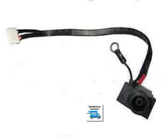 JACK SAMSUNG NP-Q460 NP-X118 Q530 R219 NP-X420 R520 DW204 CONNETTORE DC IN 4 PIN