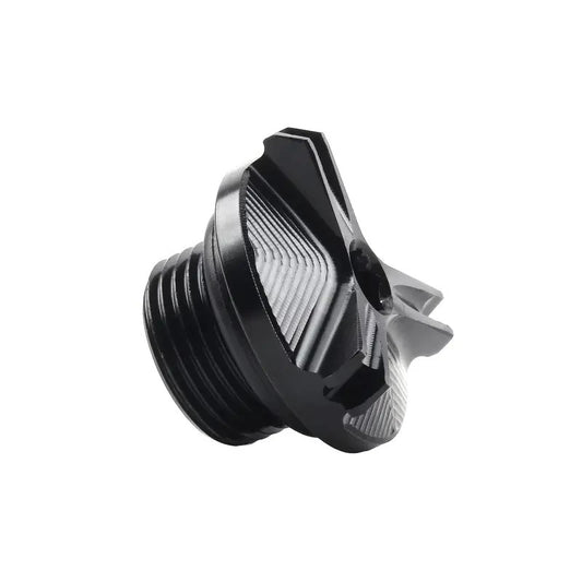 TAPPO OLIO MOTORE  ANODIZZATO COLORE NERO  KAWASAKI X VARI MODELLI MOTO IN LISTA