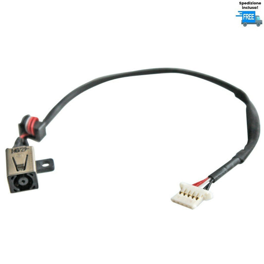 JACK DELL XPS 13 L321X L322X DC POWER IN DW666 CONNETTORE ALIMENTAZIONE  5 PIN