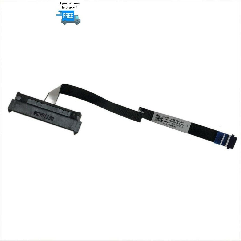 Connettore HDD SATA Acer A315-54 A315-54K A315-56 NBX0002JQ00 Cavo SSD hard disk