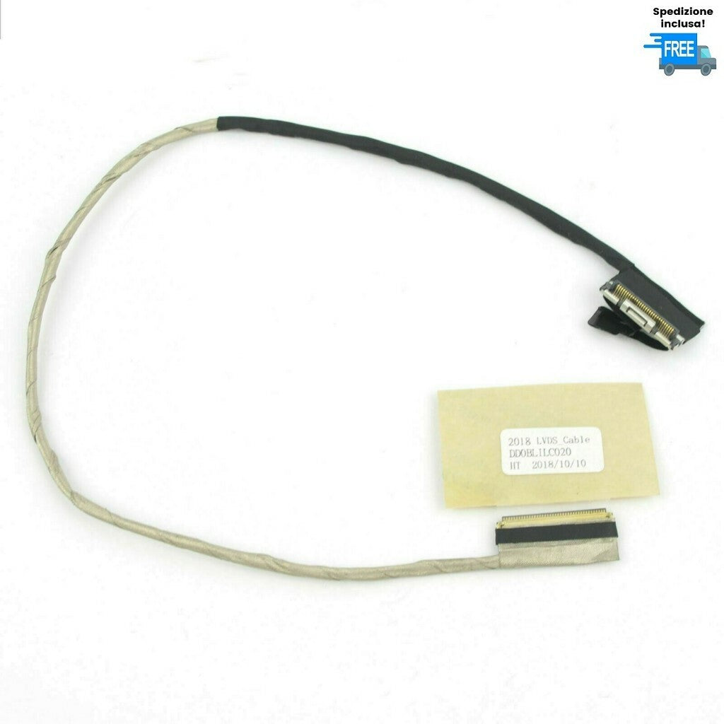 DD0BLILC000 DD0BLILC020 CAVO FLAT TOSHIBA L50-B L50D-B L55-B L55DT-B 40 PIN LED