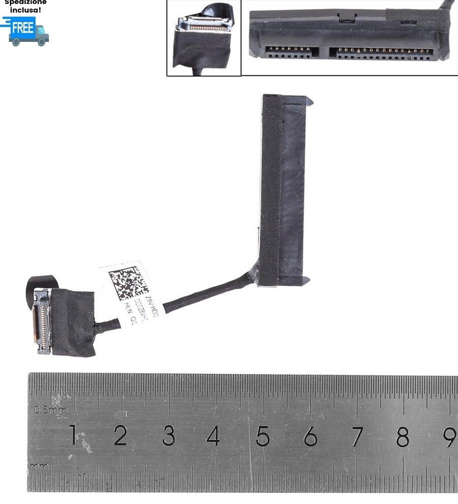 Connettore HDD SATA Acer E5-475 TMP249 TMX40-G2 DD0Z8VHD000 Cavo SSD