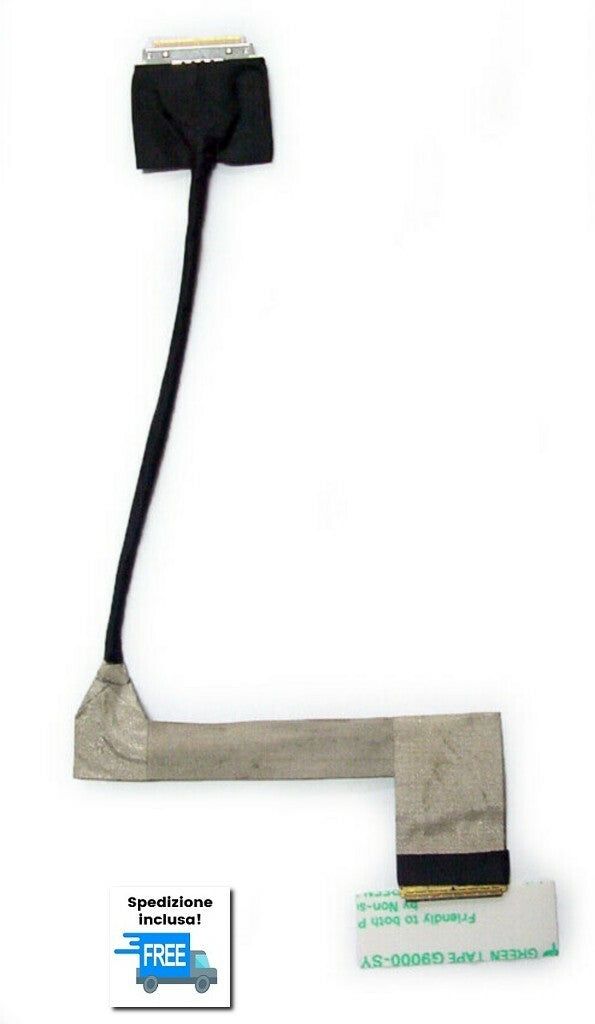 CAVO FLAT VIDEO ASUS K73 K73E A73 A73E X73 X73E P/N 1422-00X5000 CABLE FLEX LED