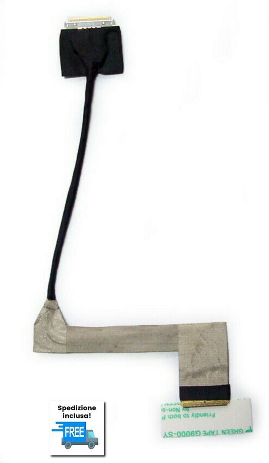 CAVO FLAT VIDEO ASUS K73 K73E A73 A73E X73 X73E P/N 1422-00X5000 CABLE FLEX LED