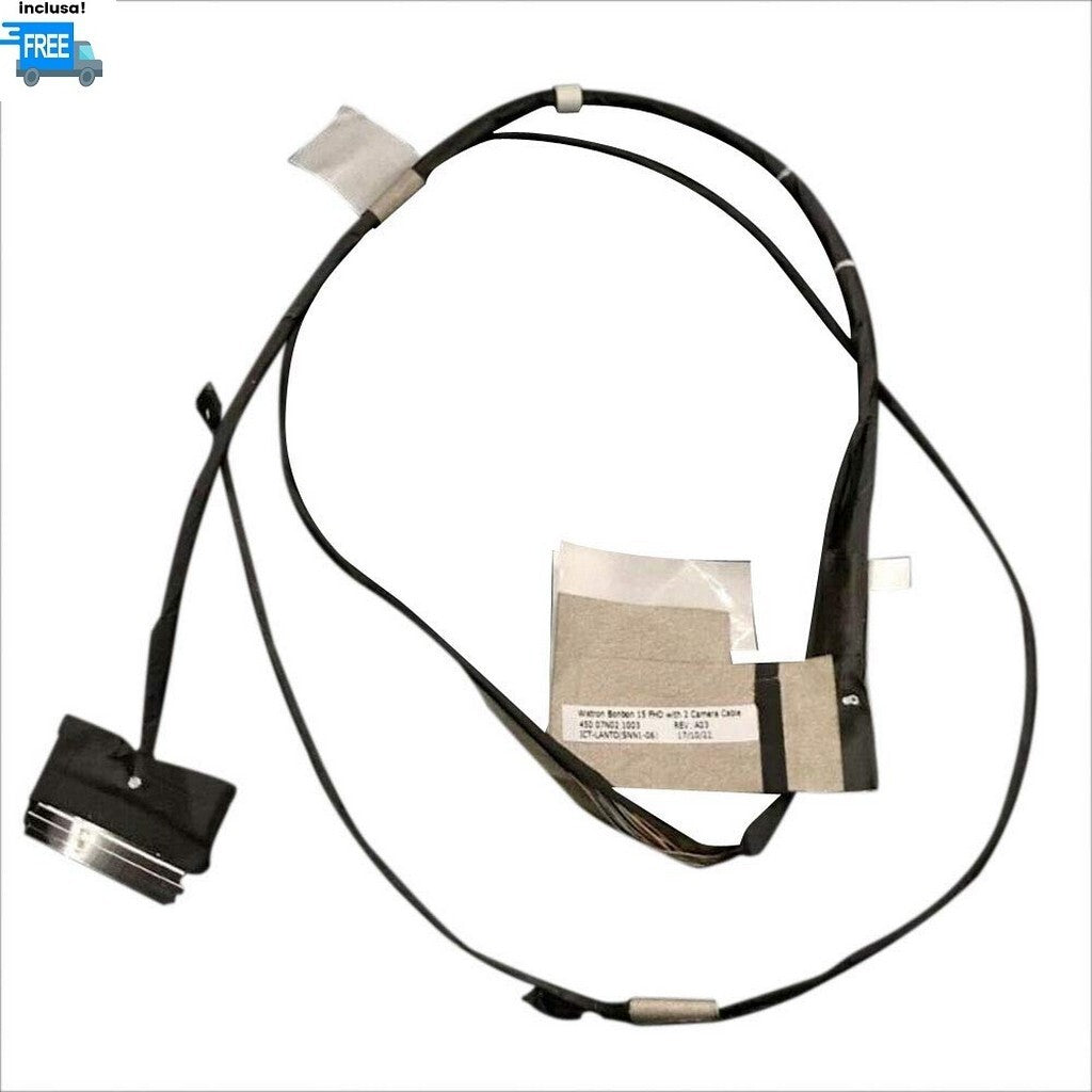 CAVO FLAT VIDEO HP ENVY X360 15-AQ 15-AR M6-AQ M6-AR CABLE LED 450.07N02.1003