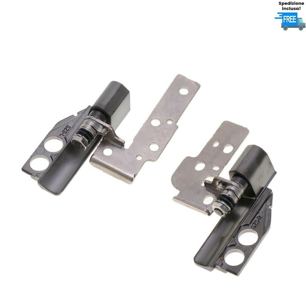 COPPIA CERNIERE HINGE NUOVE PER LENOVO THINKPAD  T440S T450S NO TOUCH