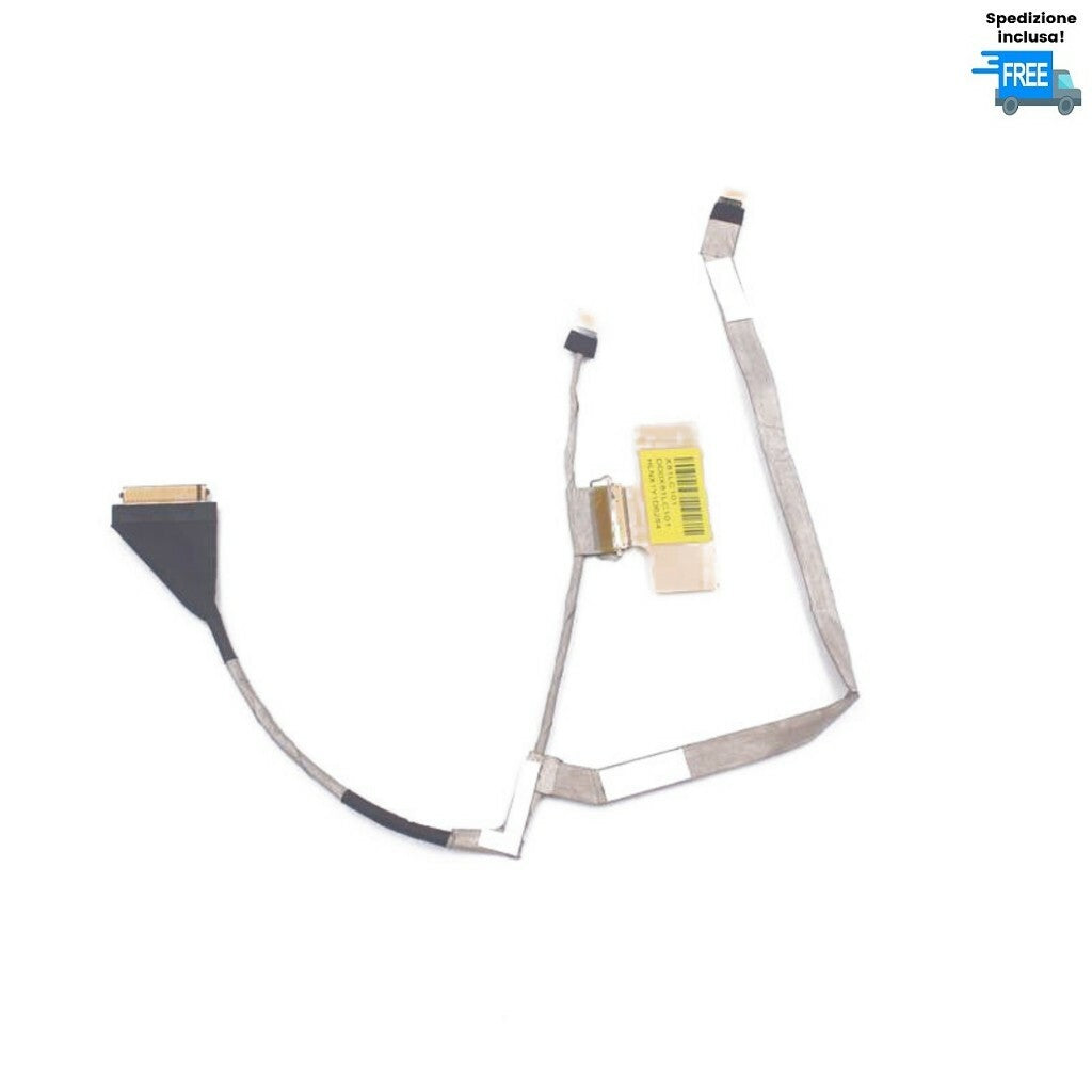 CAVO FLAT VIDEO HP 430 G4 VERSIONE TOUCH LED VGA  DD0X81LC101  30 Pin CABLE LVDS