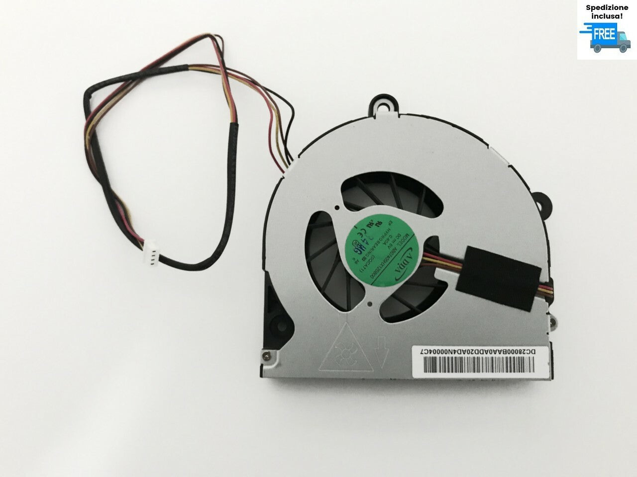 VENTOLA LENOVO C240 C245 C225R C20R1 B847 E350D MF60090V1-C262 FAN NUOVA 4 PIN