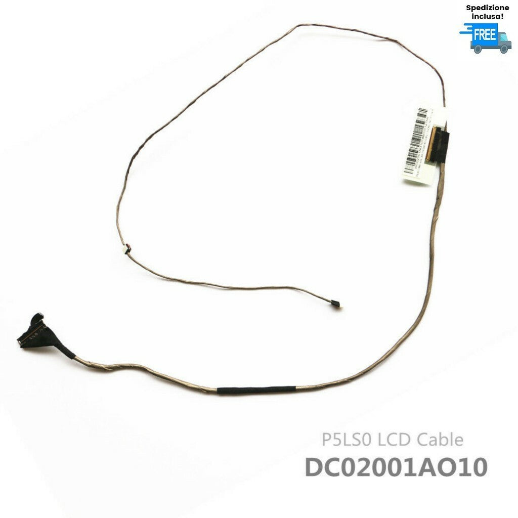 Cavo flat video notebook Acer Aspire 5830 5830G 5830T 5830TG LED DC02001A010